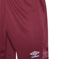 New Claret - Side - Umbro Childrens-Kids Vier Shorts