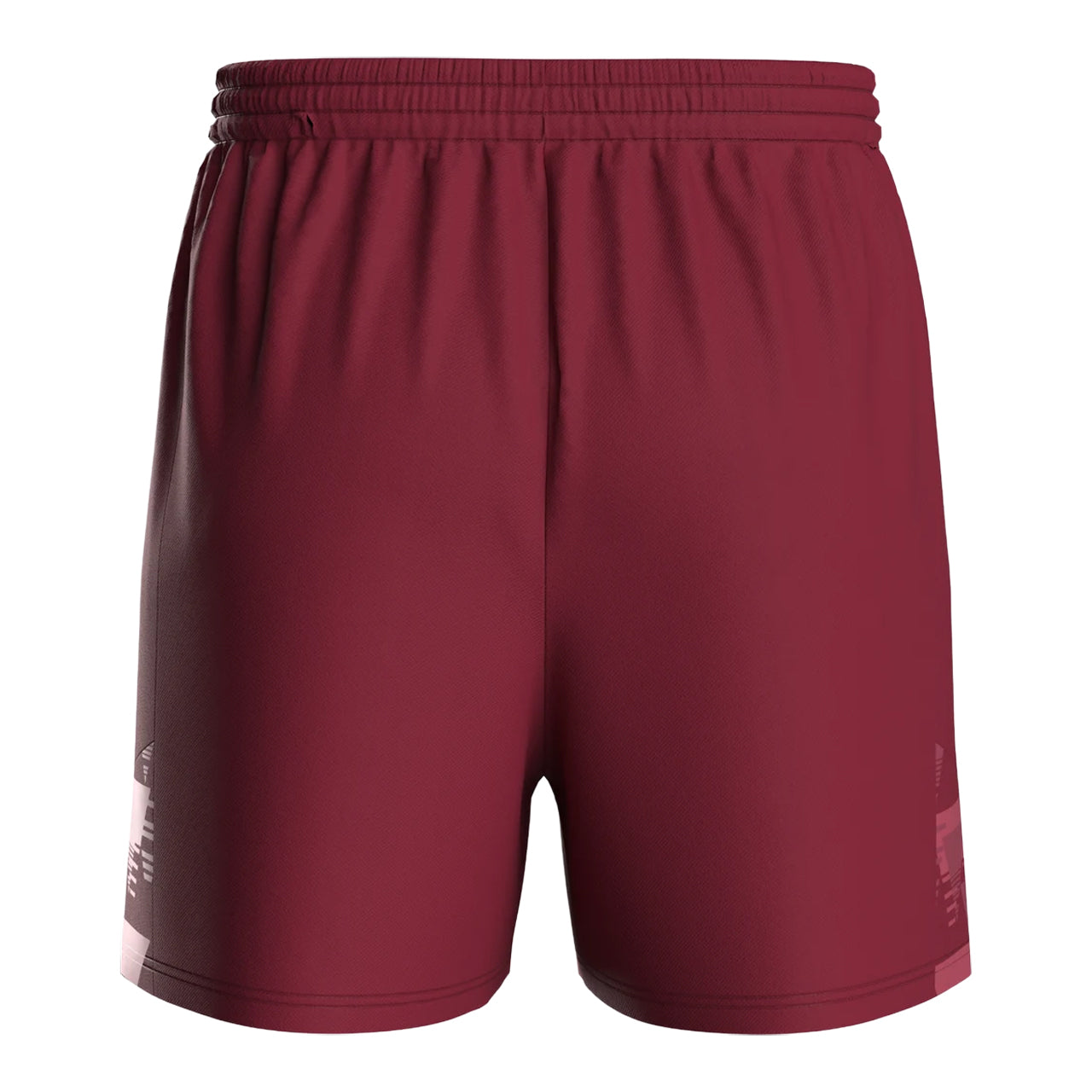 New Claret - Back - Umbro Childrens-Kids Vier Shorts