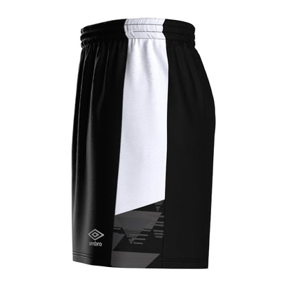 Black-Carbon - Side - Umbro Childrens-Kids Vier Shorts