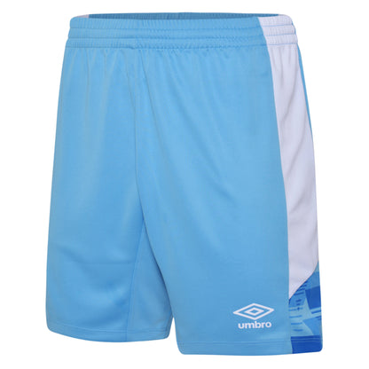 Sky Blue-White - Front - Umbro Childrens-Kids Vier Shorts