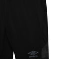 Black-Carbon - Side - Umbro Childrens-Kids Vier Shorts