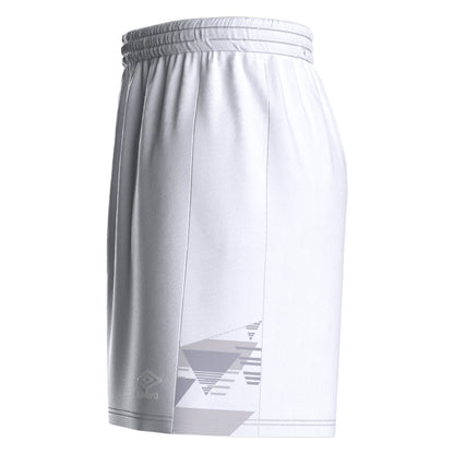 White - Side - Umbro Childrens-Kids Vier Shorts
