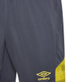 Carbon-Blazing Yellow - Side - Umbro Childrens-Kids Vier Shorts