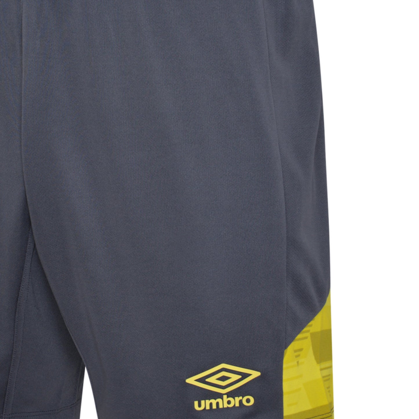 Carbon-Blazing Yellow - Lifestyle - Umbro Childrens-Kids Vier Shorts