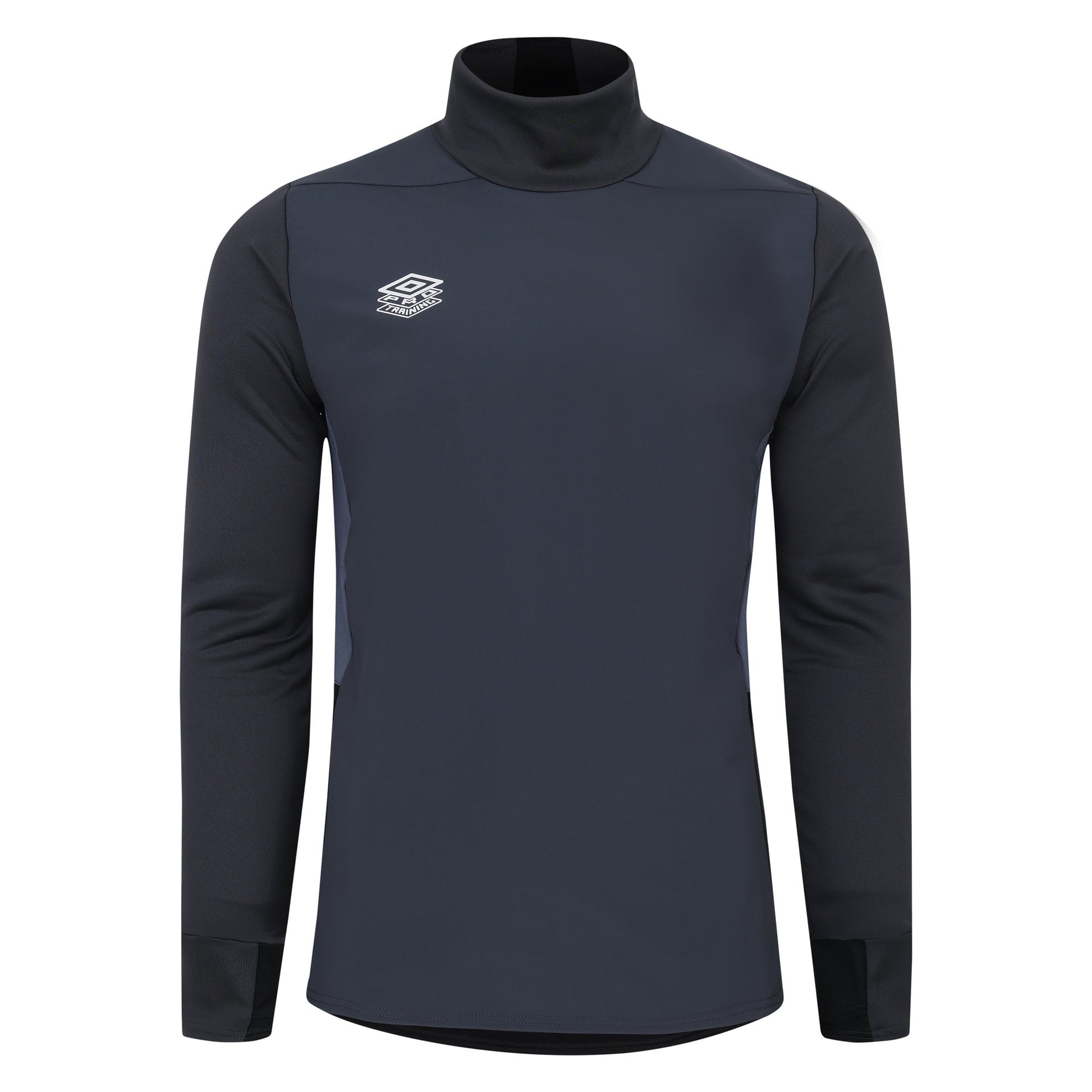 Carbon-Grisaille-Black - Front - Umbro Mens Premier Drill Top