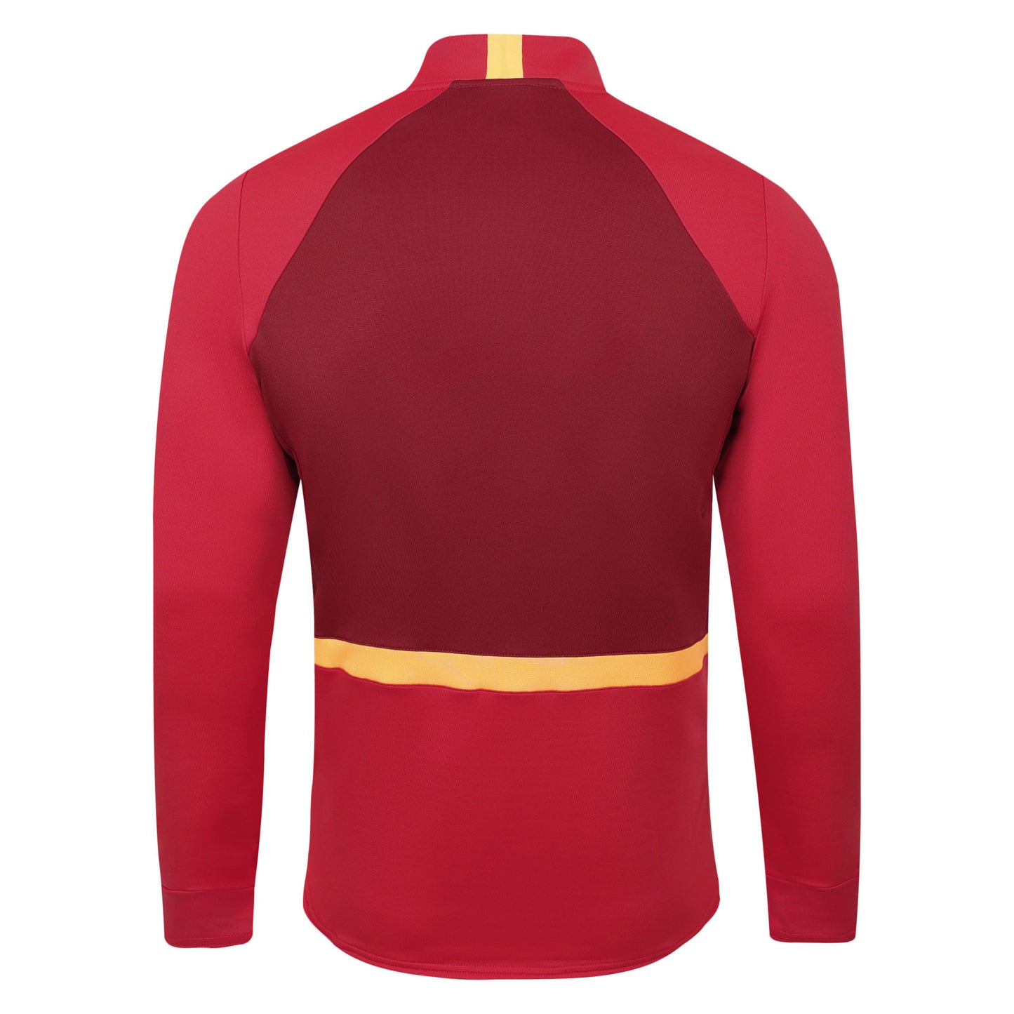 Teaberry-Deep Claret-Orange Pop - Back - Umbro Mens Premier Training Midlayer