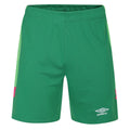 Jolly Green-Pink Glow - Front - Umbro Mens Contrast Trim Goalkeeper Shorts