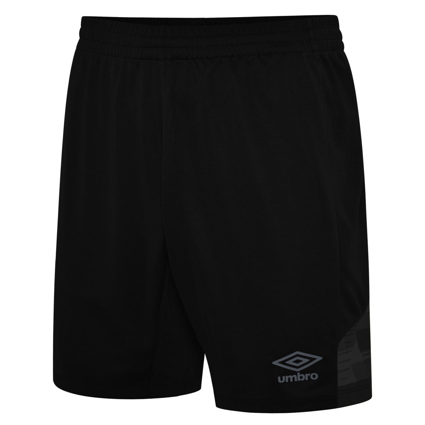 Black-Carbon - Front - Umbro Childrens-Kids Vier Shorts