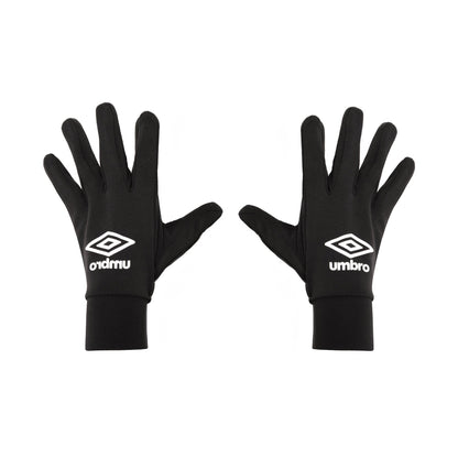 Black - Back - Umbro Unisex Adult Technical Winter Gloves