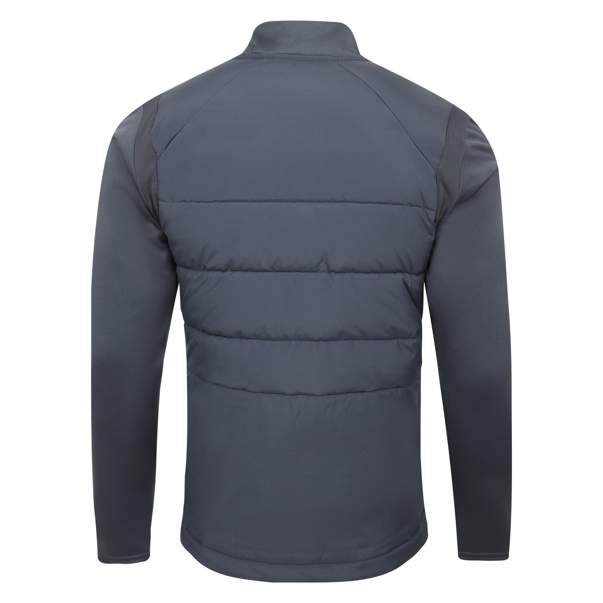 Carbon - Back - Umbro Mens Premier Insulated Jacket