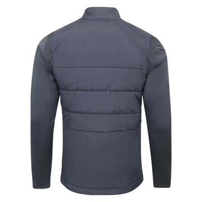 Carbon - Back - Umbro Mens Premier Insulated Jacket