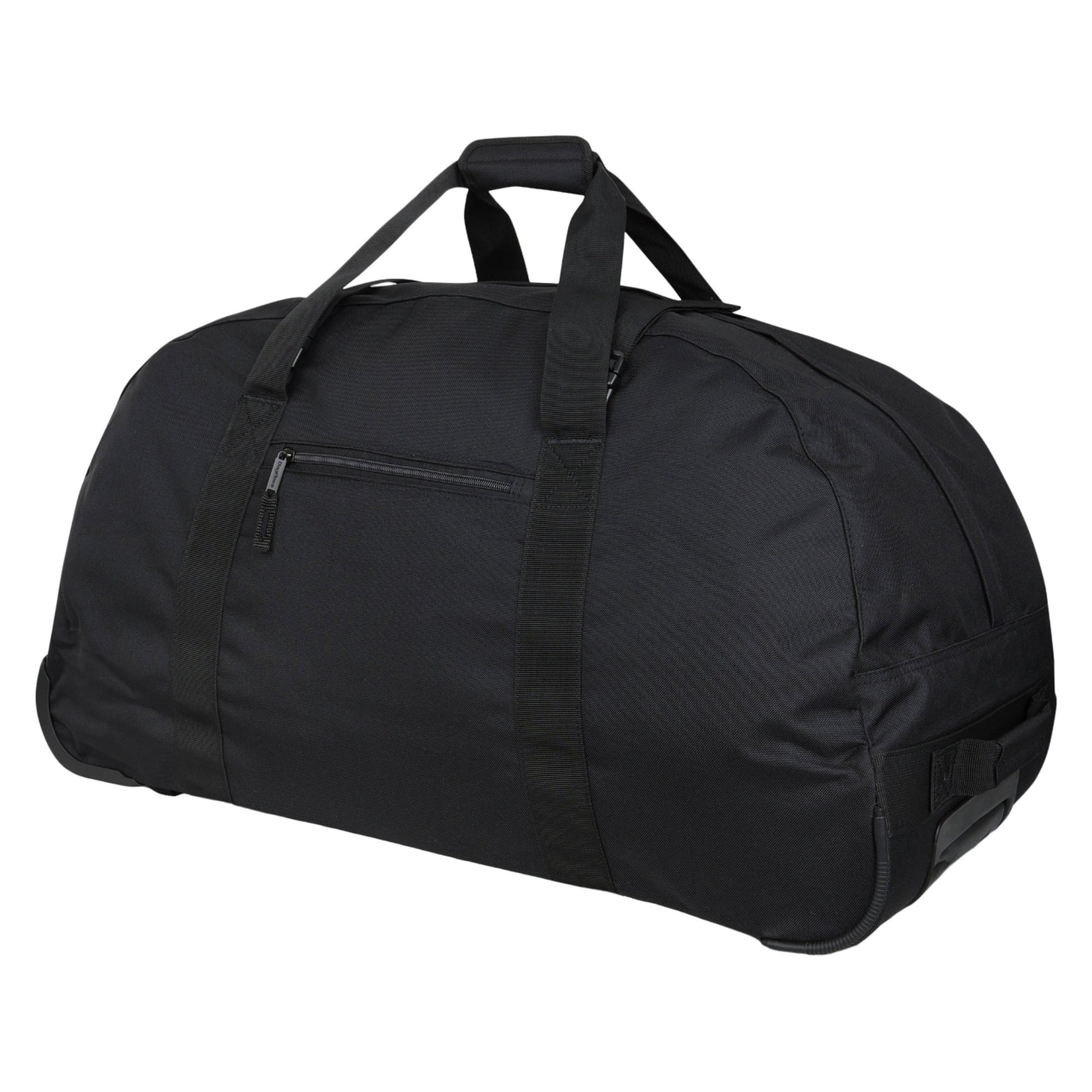 Black - Front - Umbro Classic Wheeled Duffel Bag