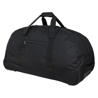 Black - Front - Umbro Classic Wheeled Duffel Bag