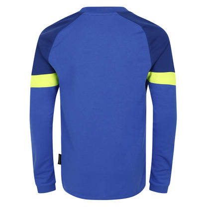 Dazzling Blue-Sodalite Blue-Safety Yellow - Back - Umbro Mens Long-Sleeved Goalkeeper Jersey