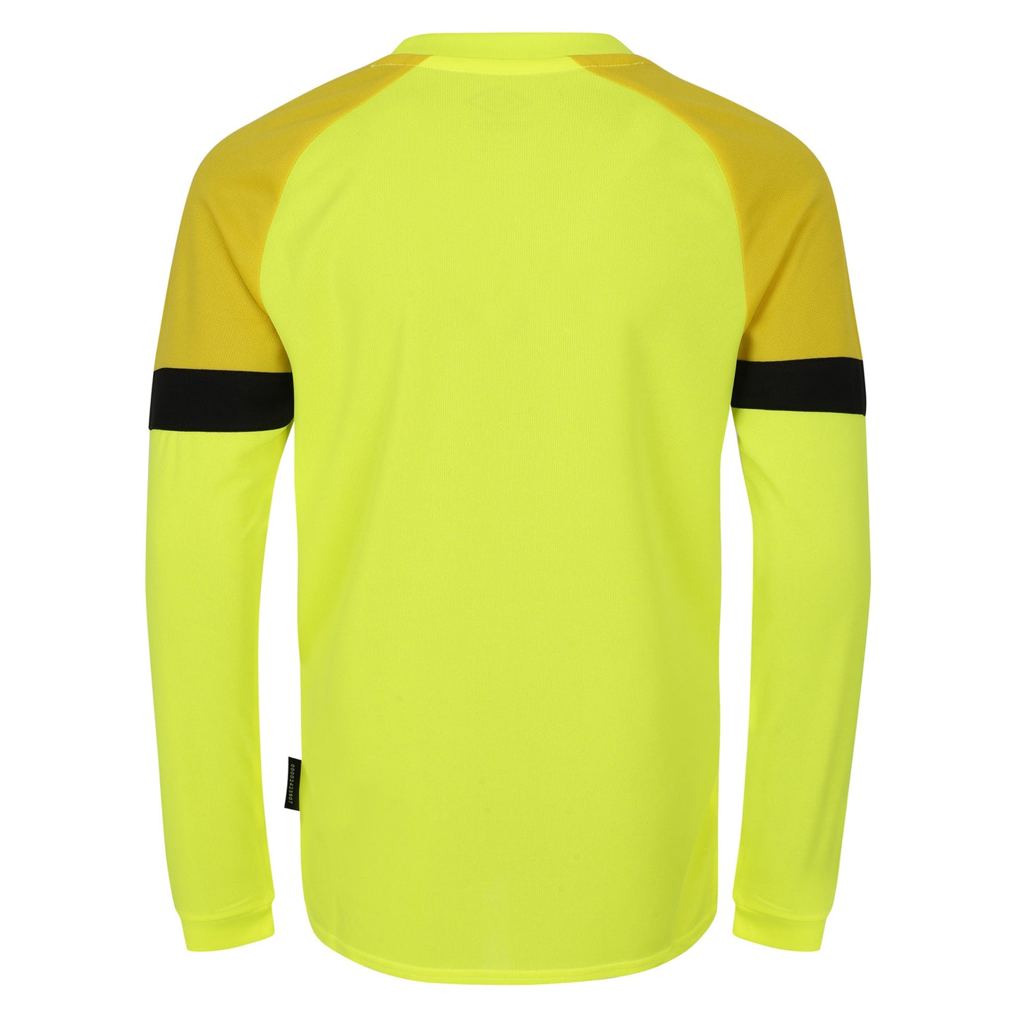 Safety Yellow-Empire Yellow-Black - Back - Umbro Mens Long-Sleeved Goalkeeper Jersey