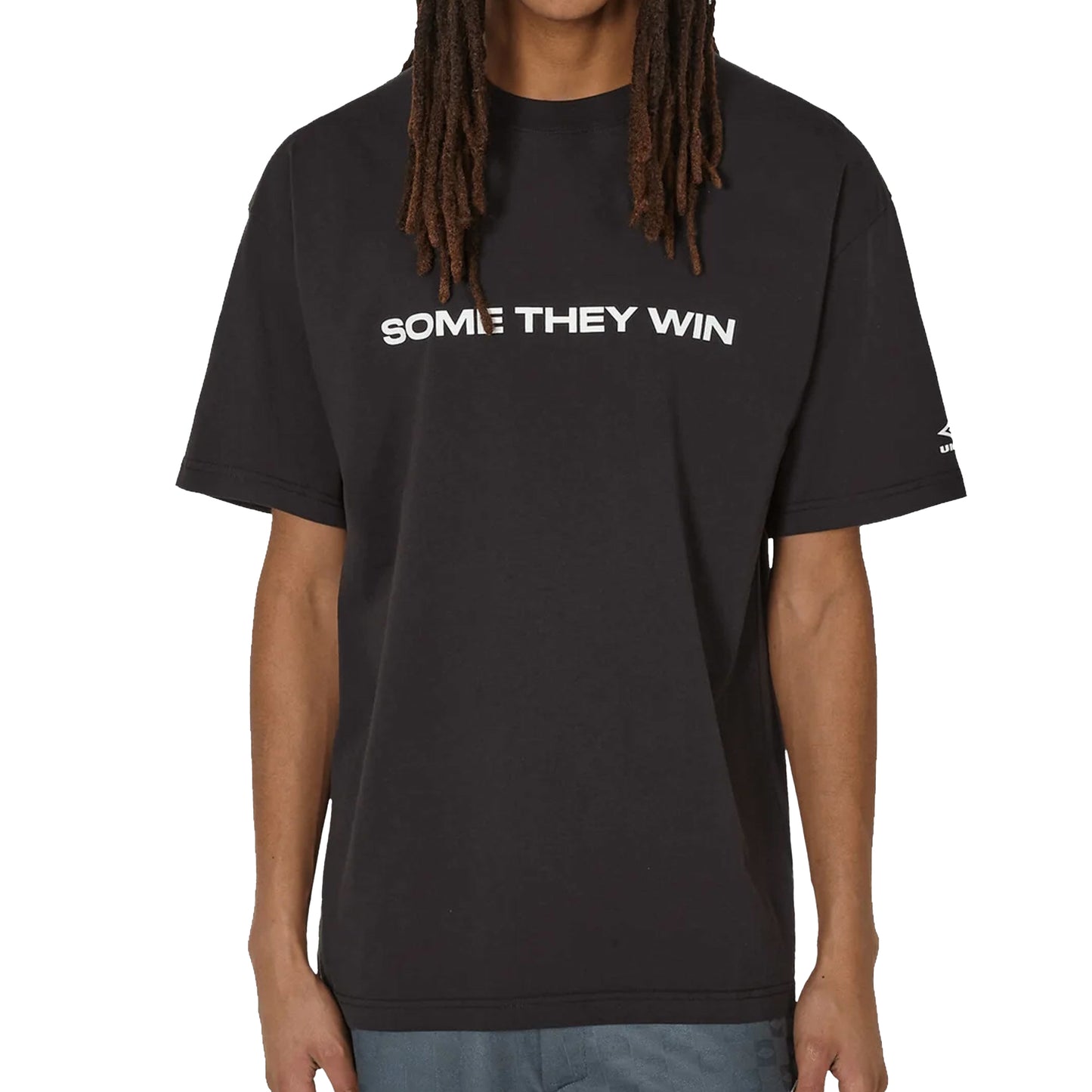 Black - Side - Umbro Mens Some They Win Slam Jam T-Shirt