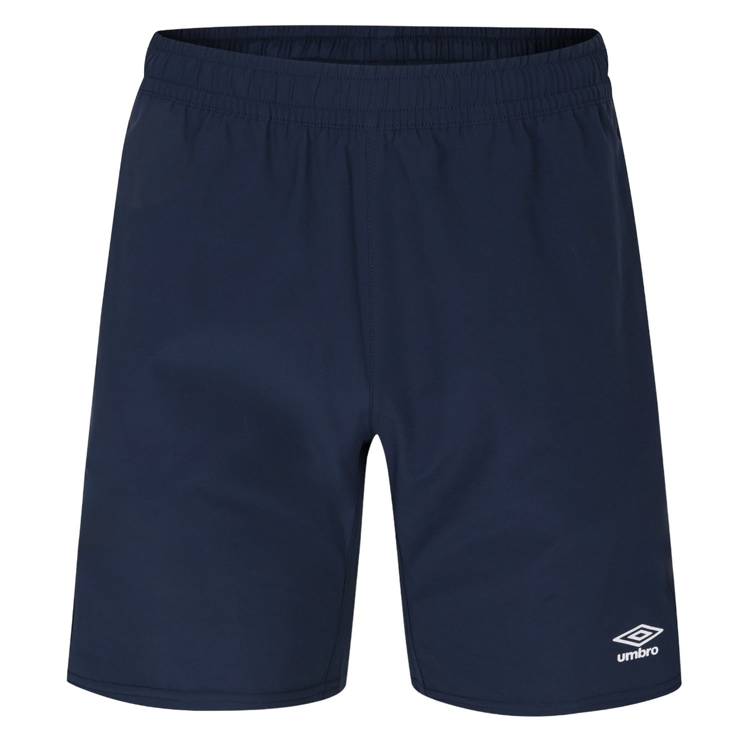 Dark Navy - Front - Umbro Mens Premier Woven Long Length Shorts