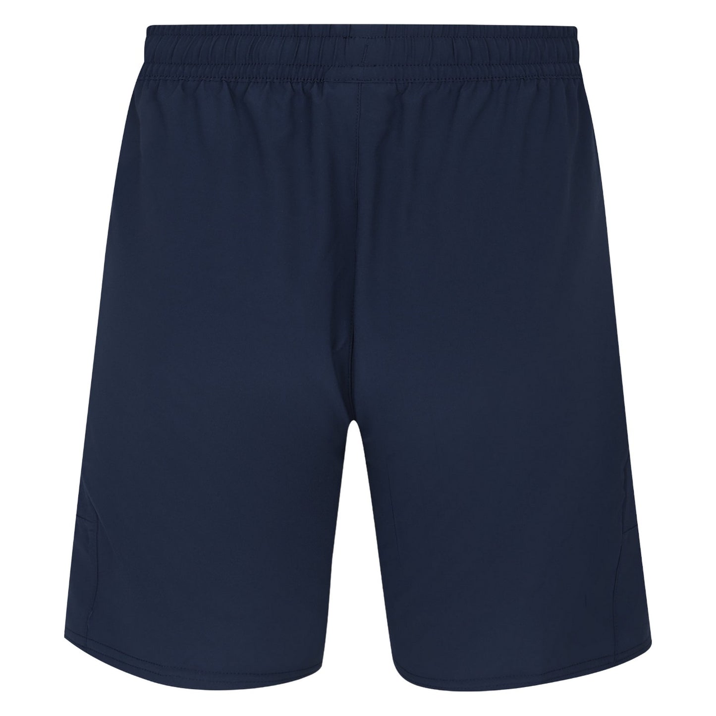 Dark Navy - Back - Umbro Mens Premier Woven Long Length Shorts
