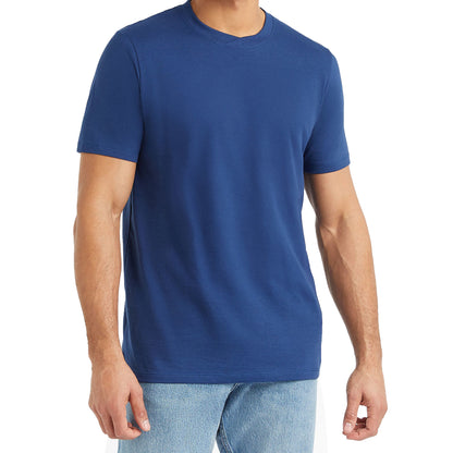 Navy - Side - Umbro Mens Club Leisure T-Shirt