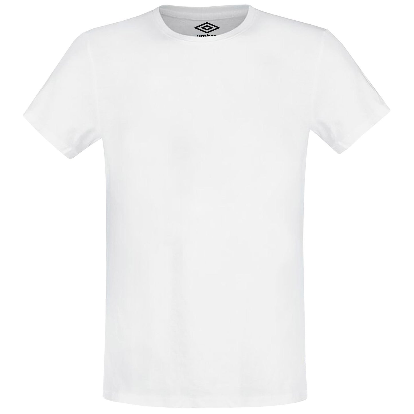 White - Front - Umbro Mens Club Leisure T-Shirt
