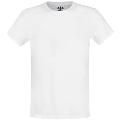 White - Front - Umbro Mens Club Leisure T-Shirt