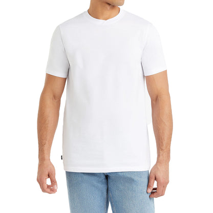 White - Side - Umbro Mens Club Leisure T-Shirt