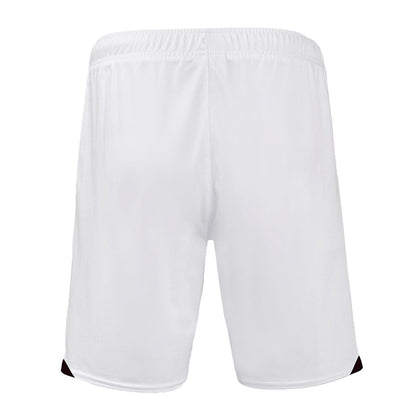 White - Back - Umbro Mens 24-25 Heart Of Midlothian FC Home Shorts