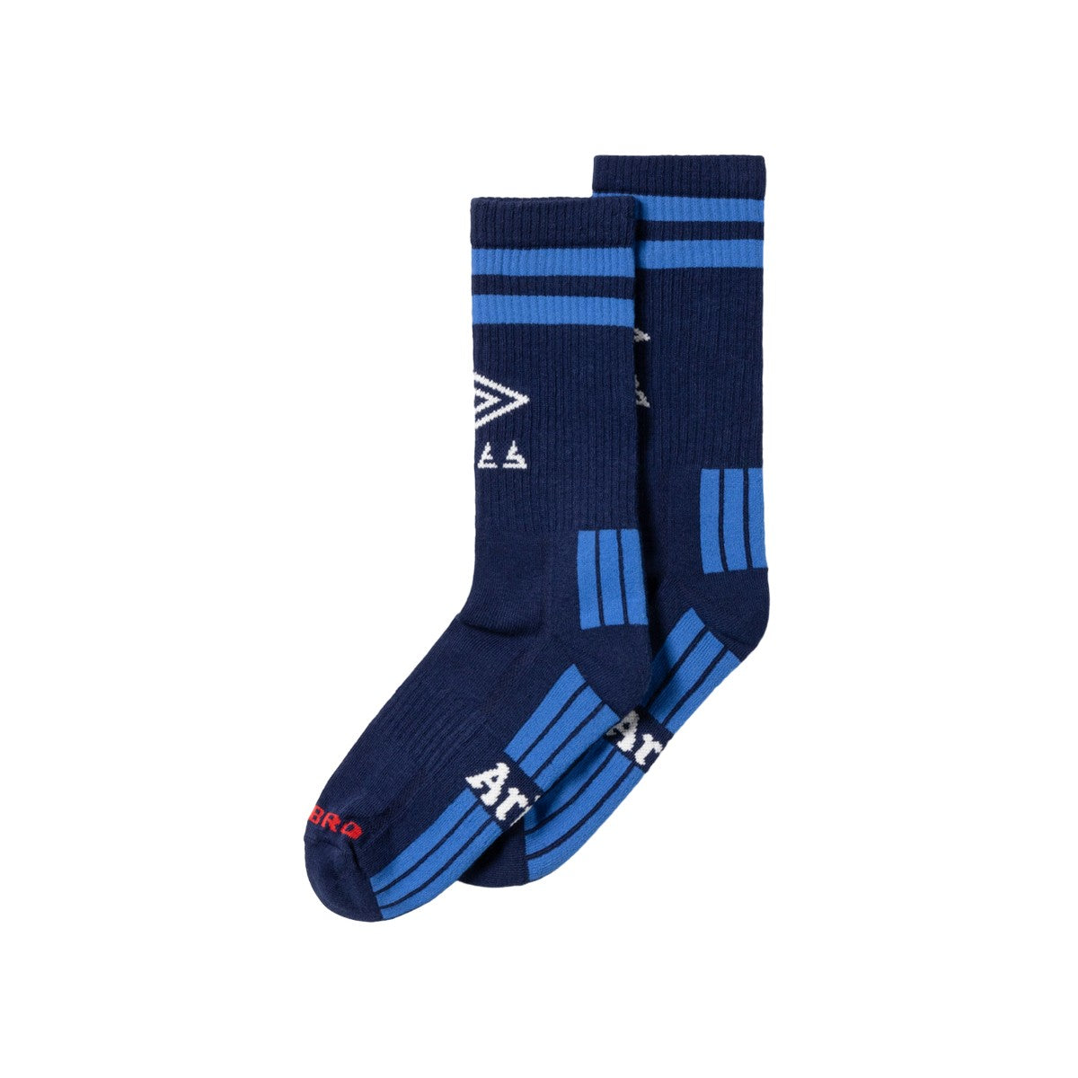 Blue - Back - Umbro Mens Eye Aries Socks