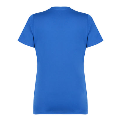 Royal Blue-White - Back - Umbro Womens-Ladies Club Jersey