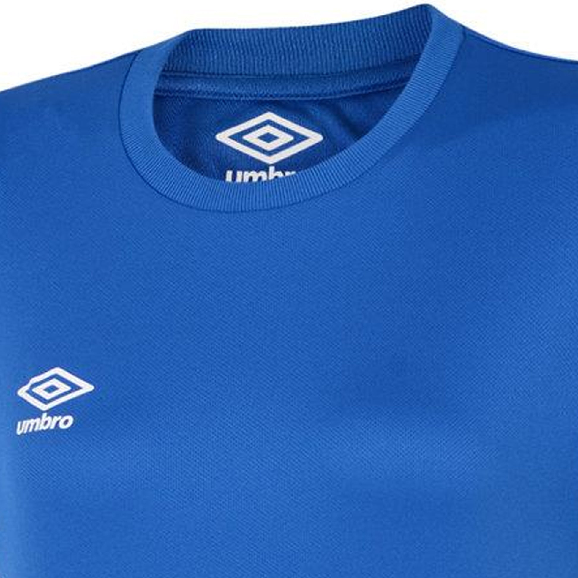 Royal Blue-White - Side - Umbro Womens-Ladies Club Jersey