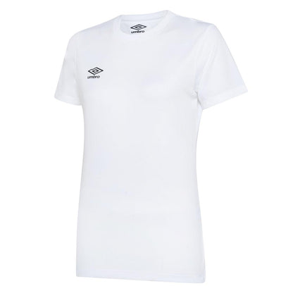 White - Front - Umbro Womens-Ladies Club Jersey