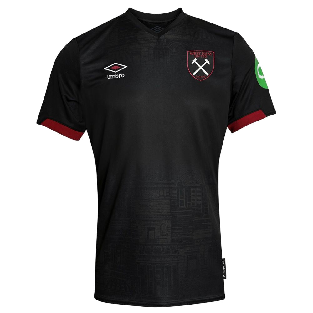 Claret-Blue - Front - Umbro Childrens-Kids 24-25 West Ham United FC Away Jersey