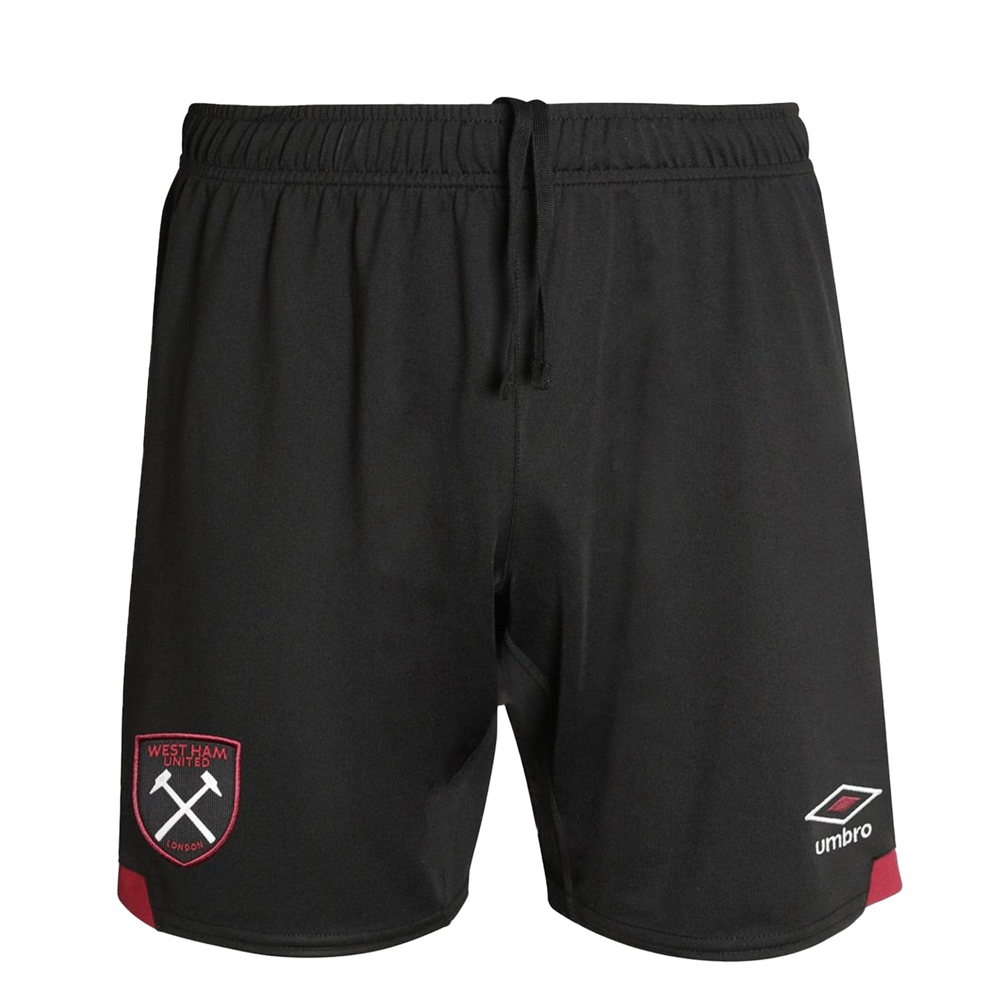 Black - Front - Umbro Mens 24-25 West Ham United FC Away Shorts
