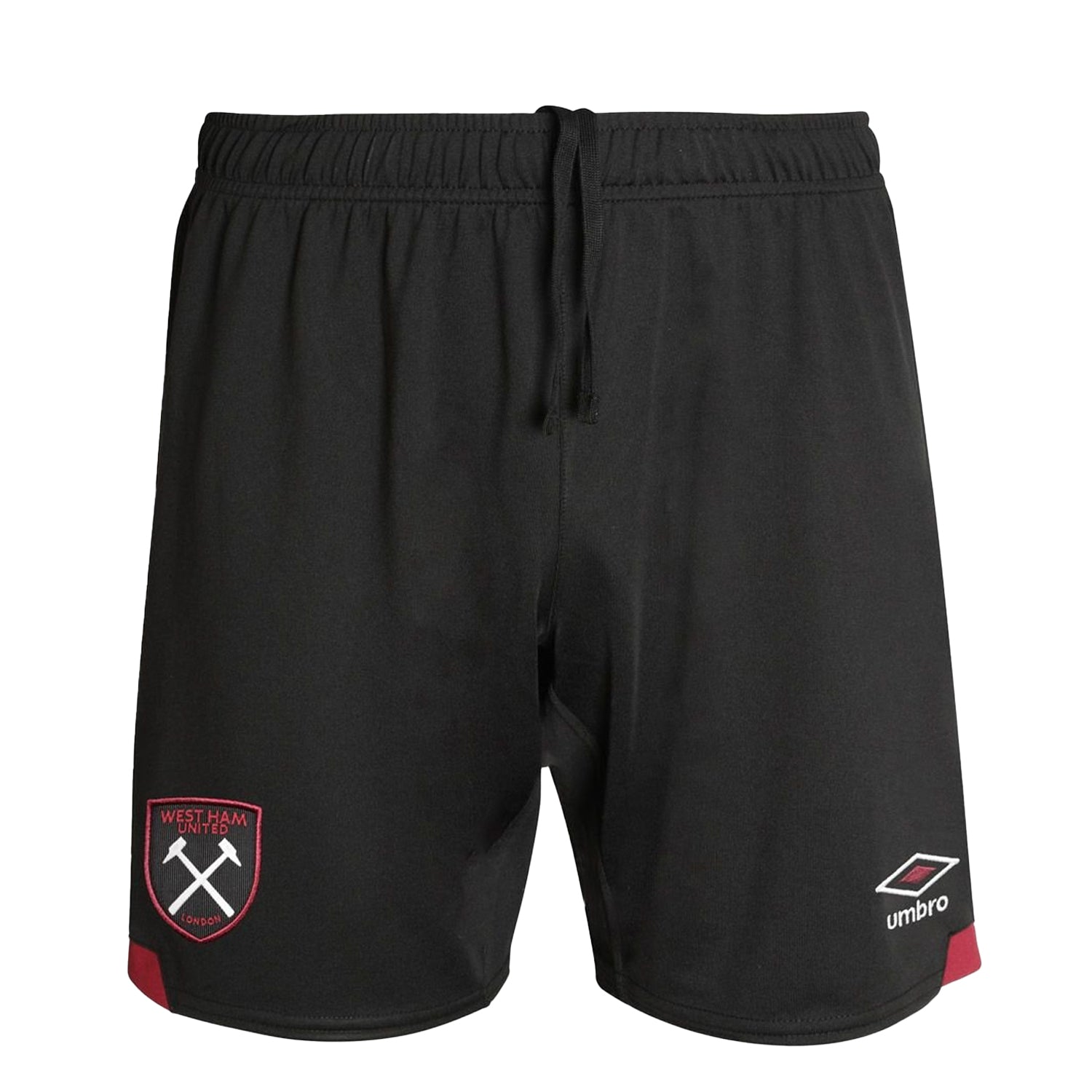 Black - Front - Umbro Mens 24-25 West Ham United FC Away Shorts