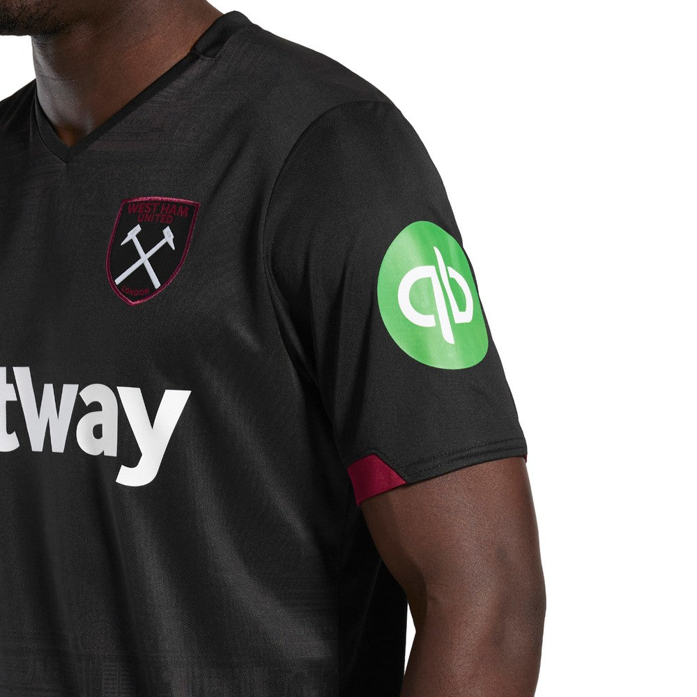 Claret-Blue - Side - Umbro Mens 24-25 West Ham United FC Away Jersey