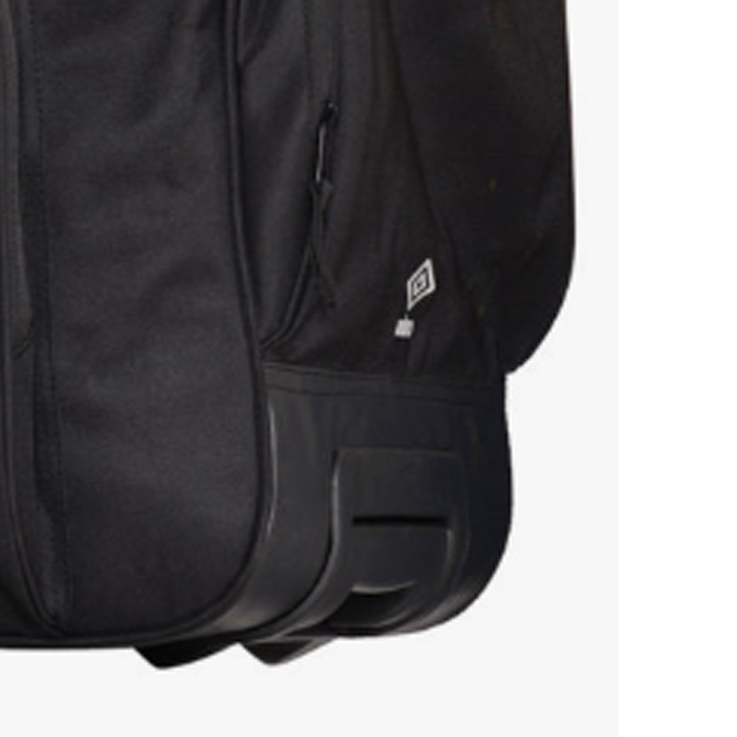 Black - Pack Shot - Umbro Megadeck II Wheeled Duffel Bag