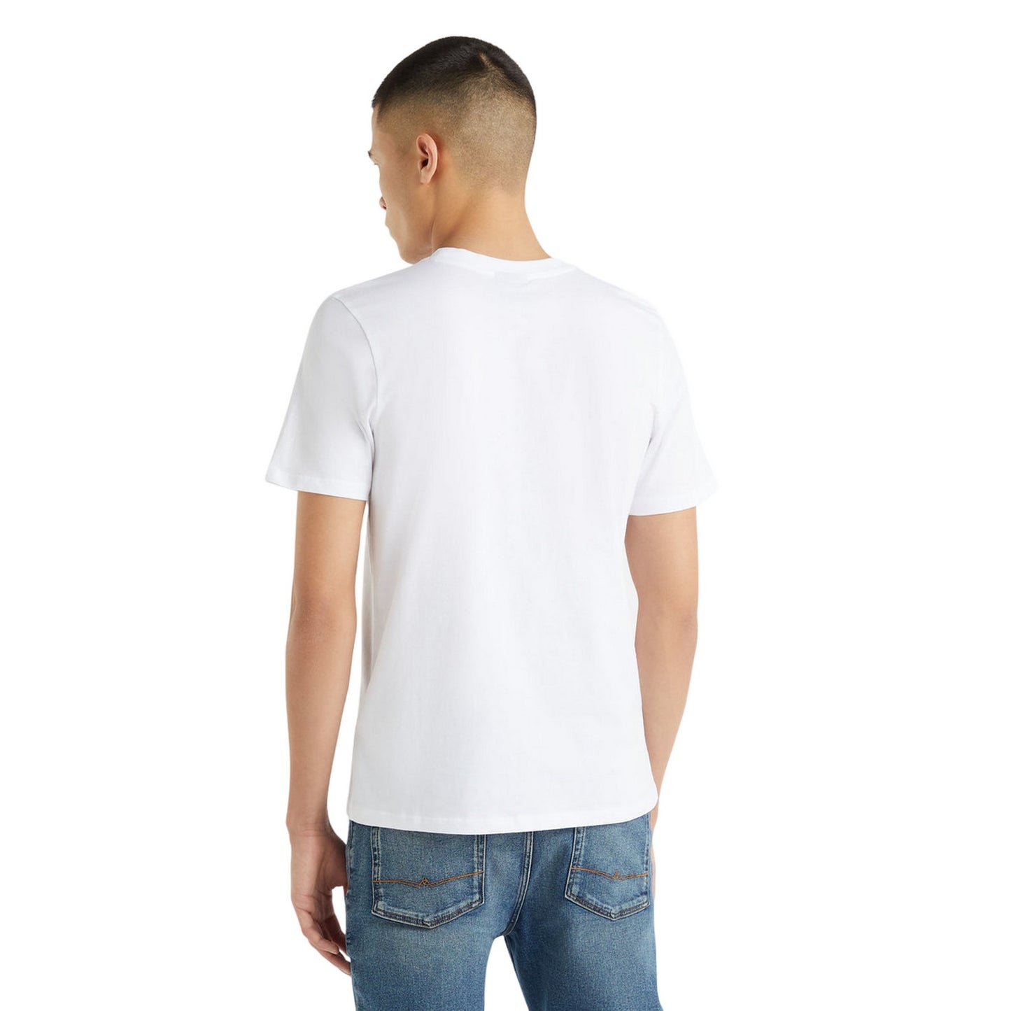 Brilliant White - Back - Umbro Mens Digi Camo Box T-Shirt