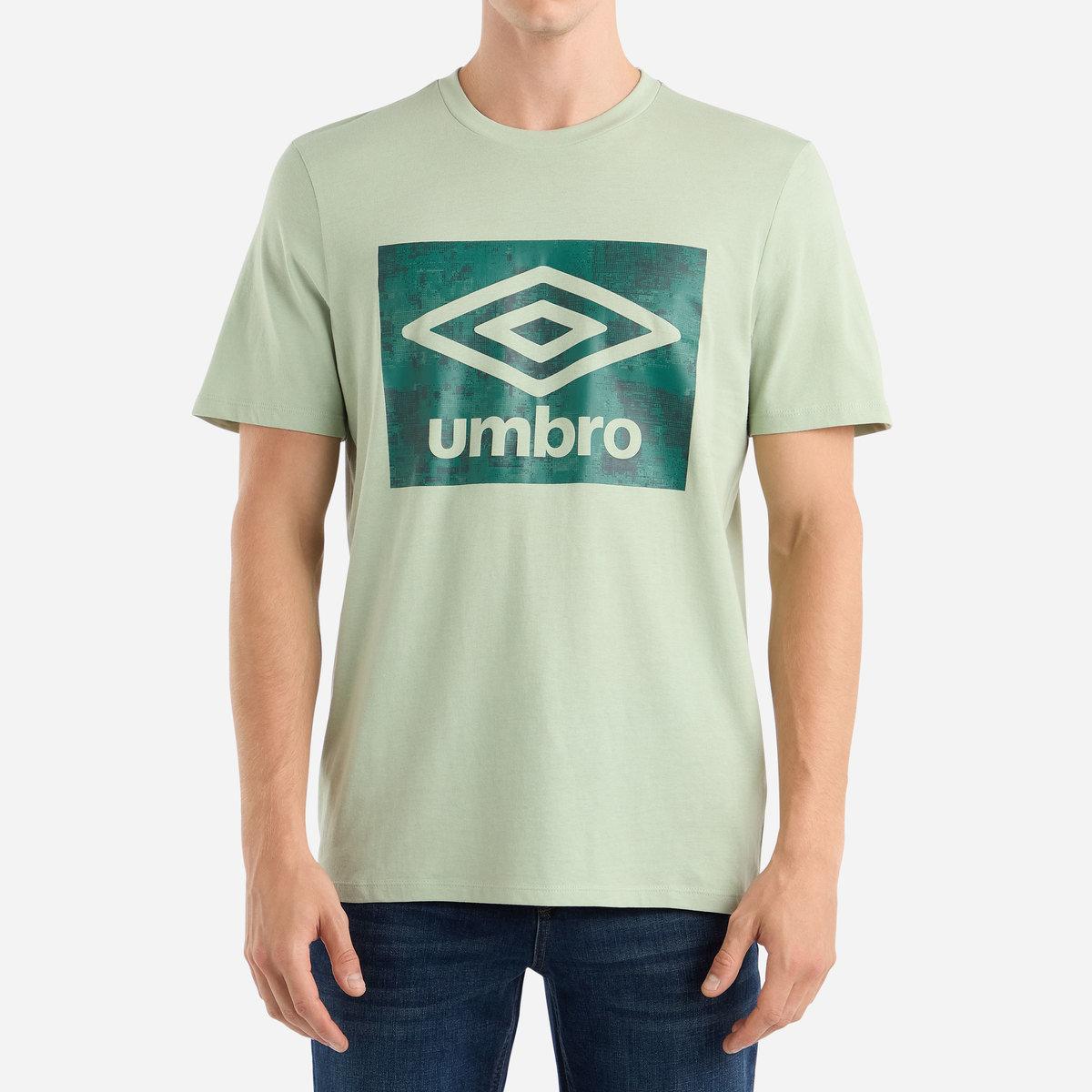 Frosty Green - Front - Umbro Mens Digi Camo Box T-Shirt