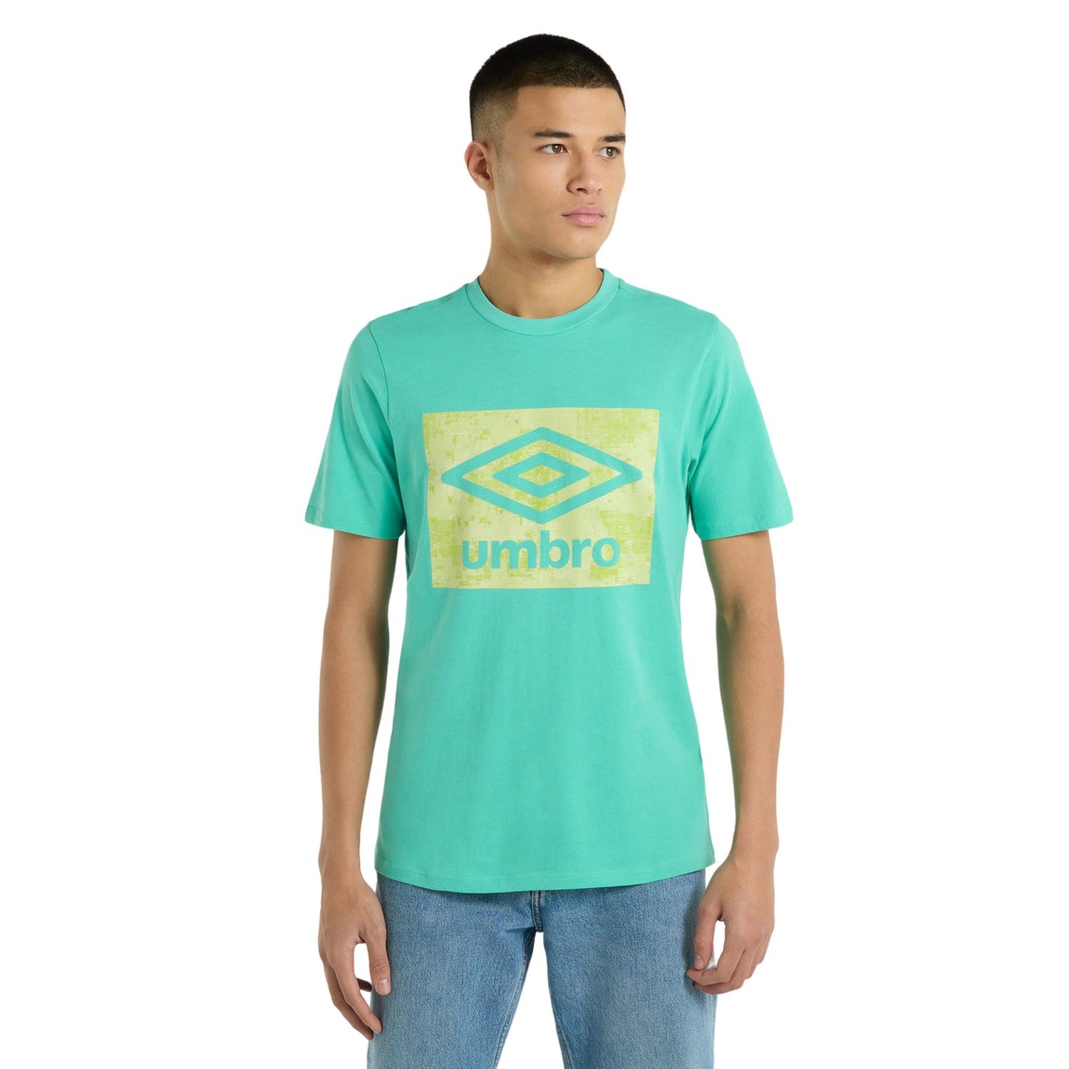 Florida Keys - Front - Umbro Mens Digi Camo Box T-Shirt