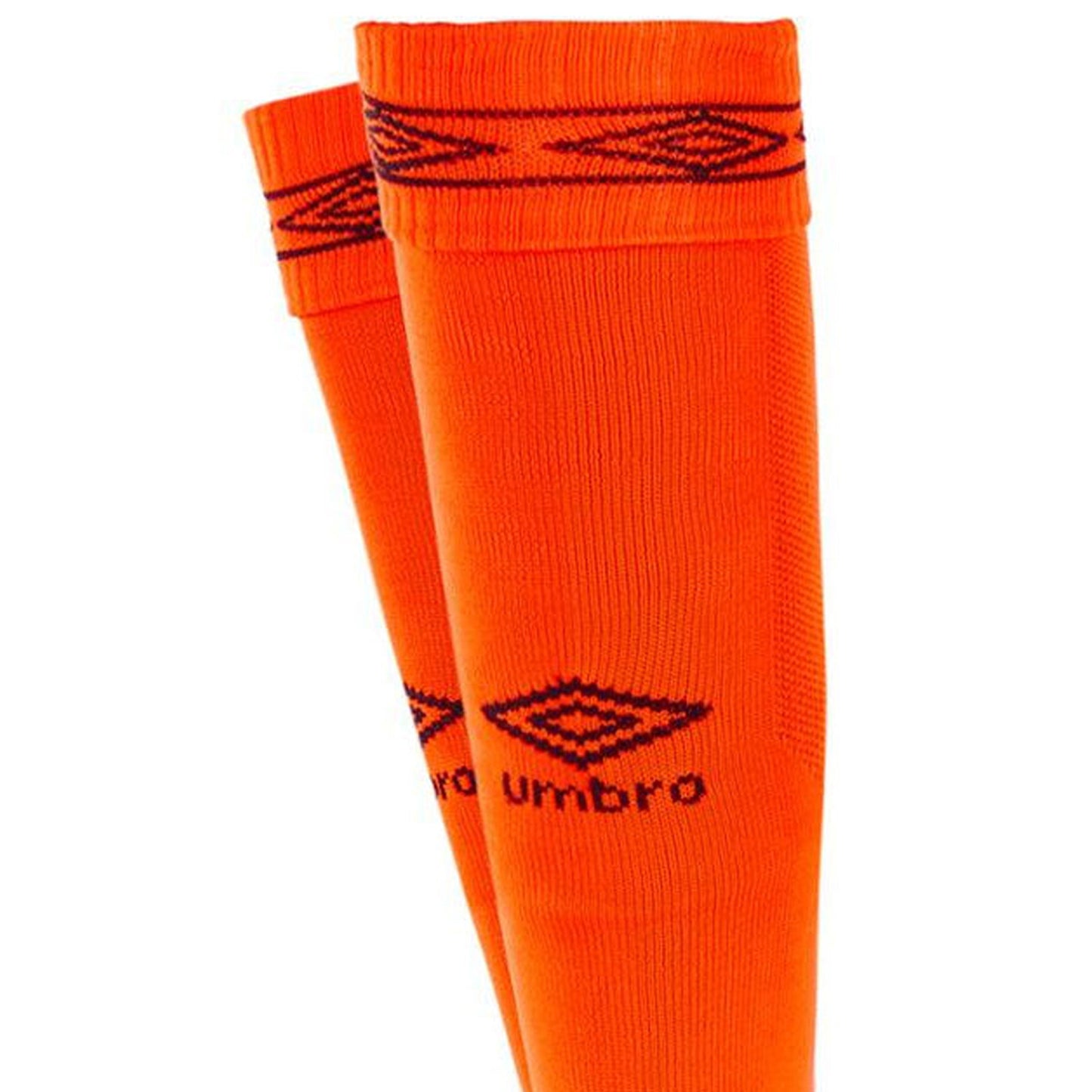 Shocking Orange-Black - Lifestyle - Umbro Diamond Football Socks
