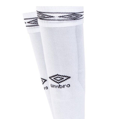 White-Black - Side - Umbro Diamond Football Socks