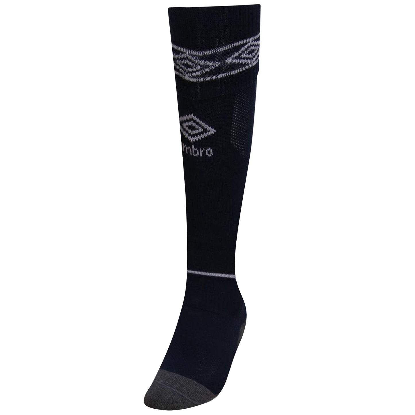Dark Navy-White - Front - Umbro Diamond Football Socks