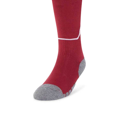 New Claret-White - Lifestyle - Umbro Diamond Football Socks
