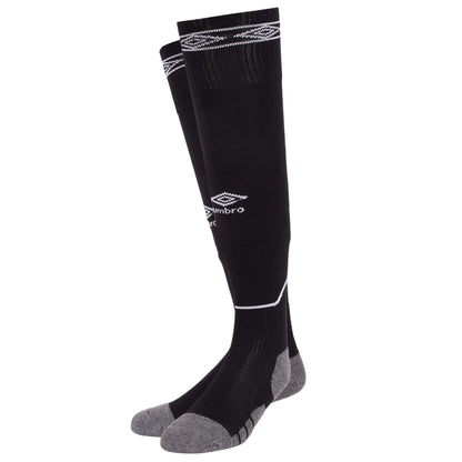 Black-White - Back - Umbro Diamond Football Socks