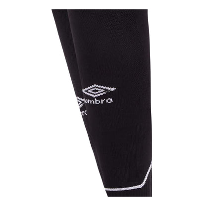Black-White - Side - Umbro Diamond Football Socks