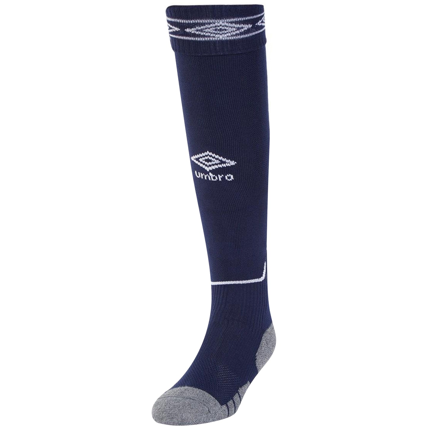 Navy-White - Front - Umbro Diamond Football Socks