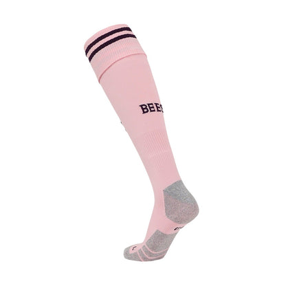 Pink - Back - Umbro Mens 24-25 Brentford FC Away Socks