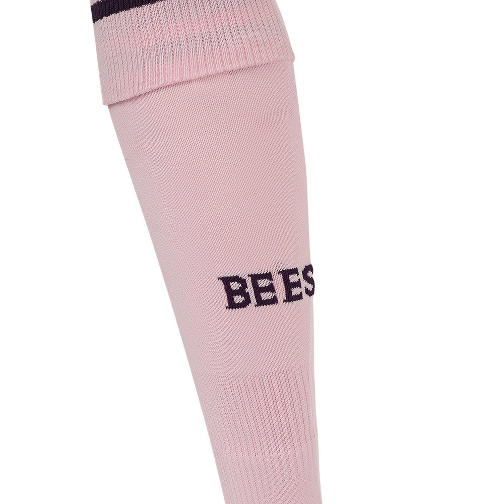 Pink - Side - Umbro Mens 24-25 Brentford FC Away Socks