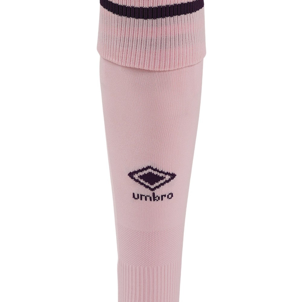 Pink - Lifestyle - Umbro Mens 24-25 Brentford FC Away Socks