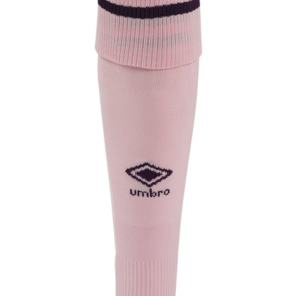 Pink - Lifestyle - Umbro Mens 24-25 Brentford FC Away Socks